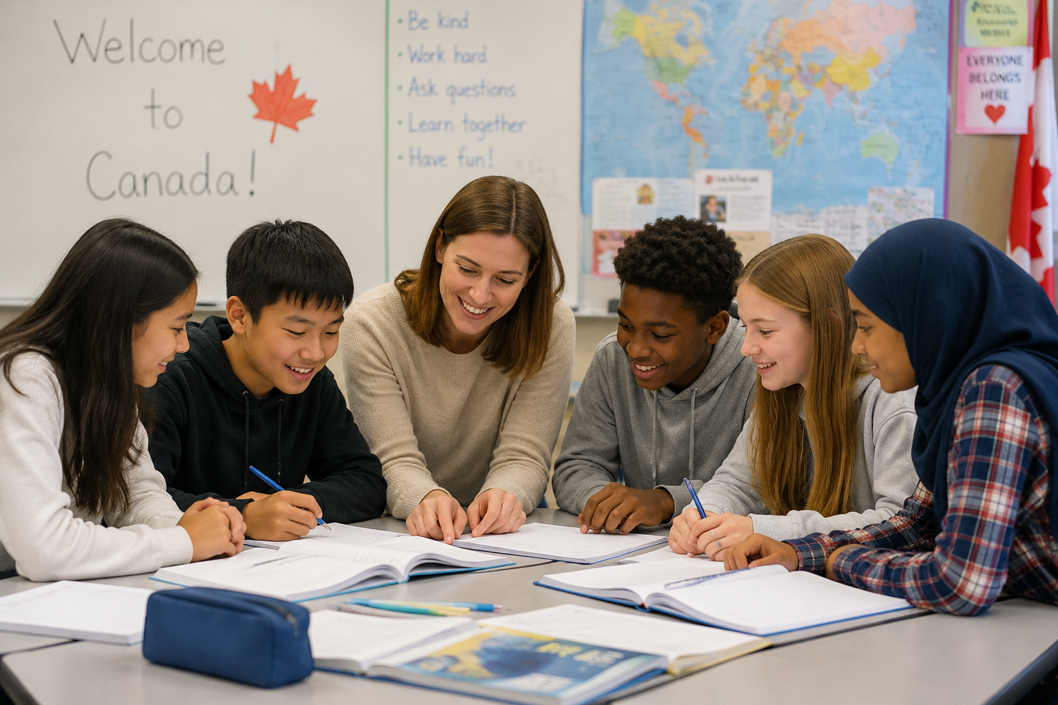 Adaptação de alunos estrangeiros no sistema de educação canadense